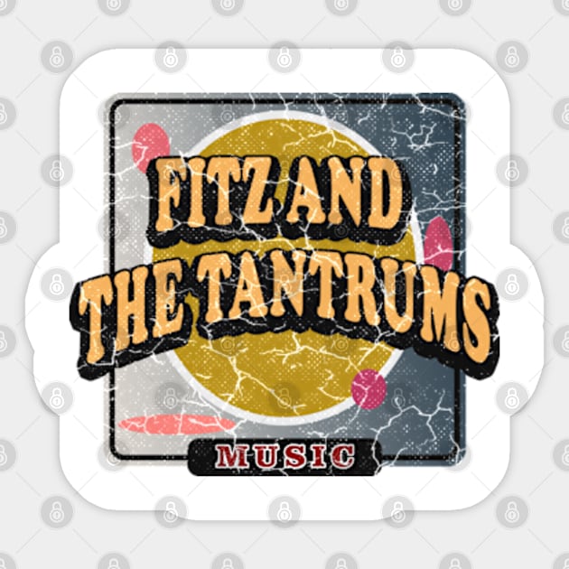 fitz and the tantrum 27 Sticker by Rohimydesignsoncolor